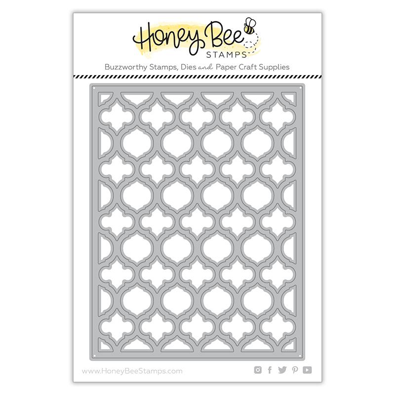 Quatrefoil A2 Cover Plate - Top - Honey Cuts