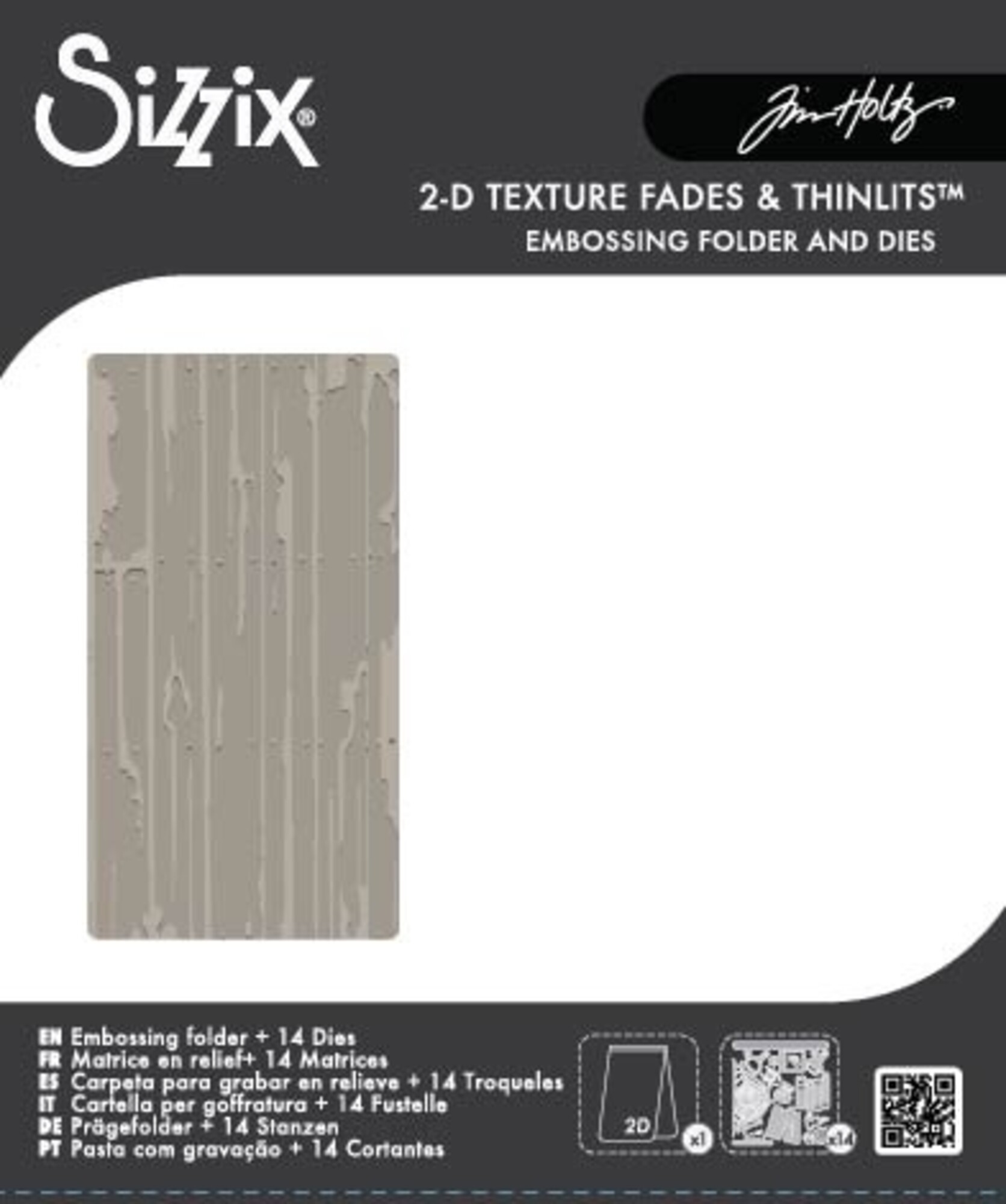 Side-Order Laboratory - 2D Texture Fades w/ Thinlits Die by Tim Holtz 