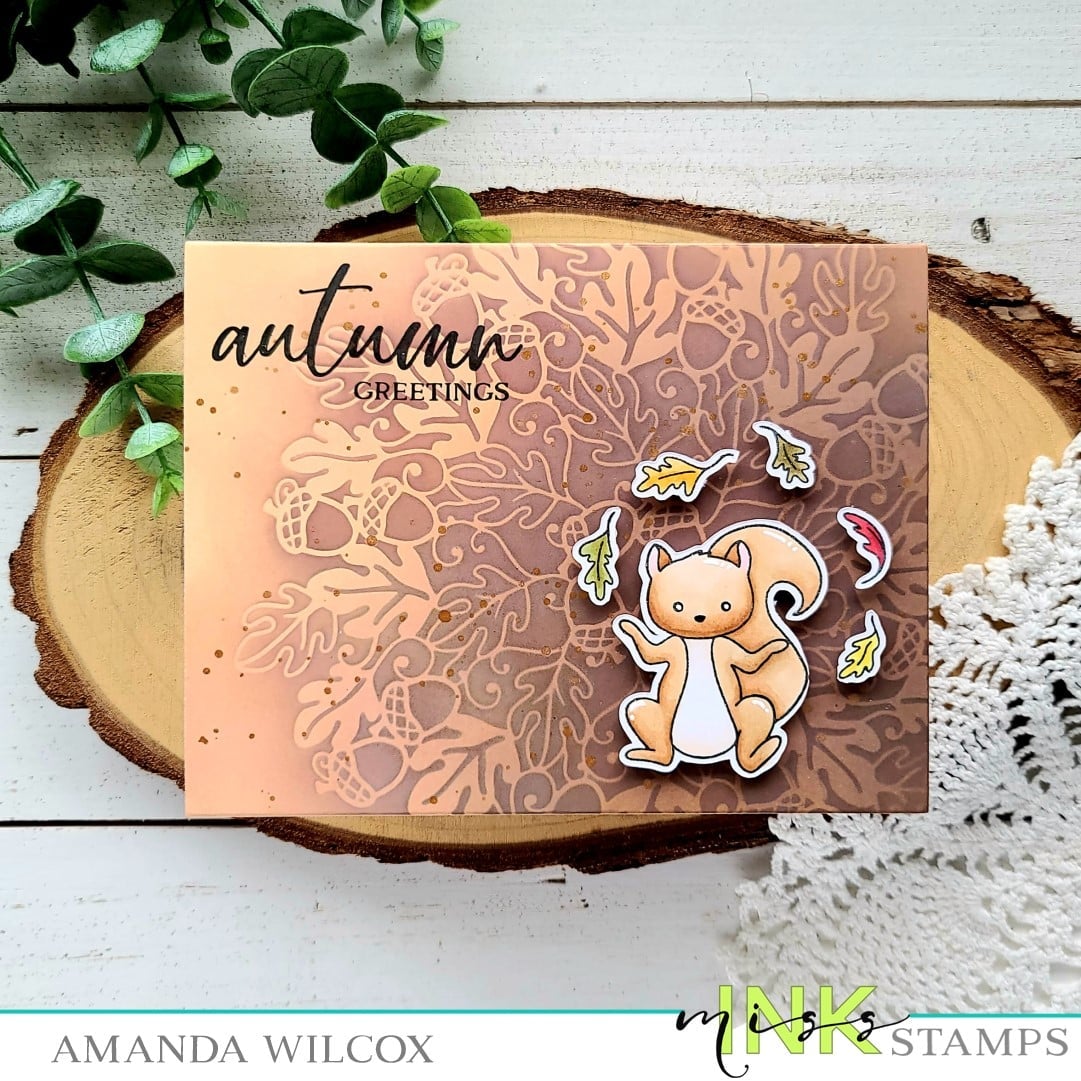 Fall Mandala - Stencil