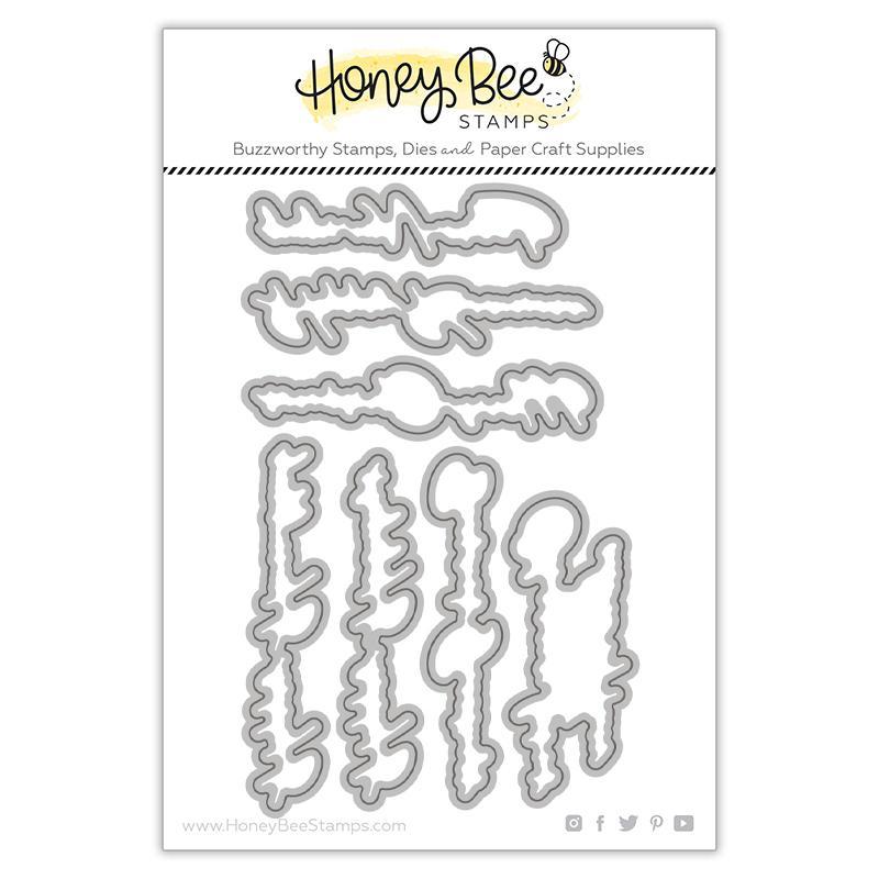 Inside: Holiday Sentiments - Honey Cuts