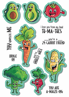 Veggie Pals - Die Set Veggie Pals - Die Set