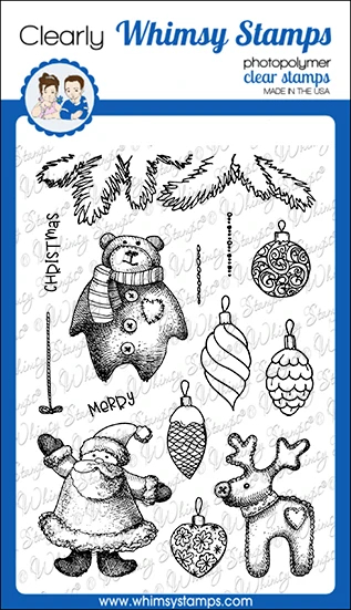 Tattered Christmas - Clear Stamp