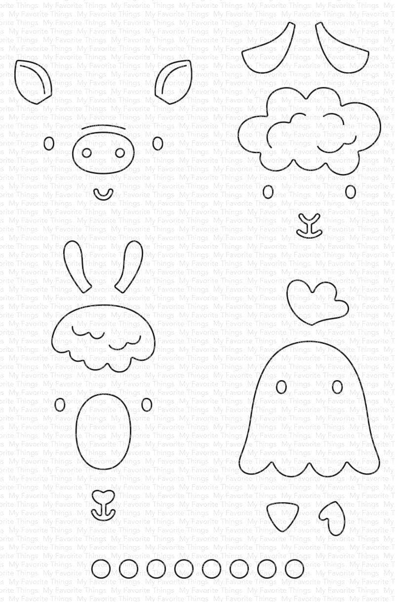 Friendly Farm Faces - Die-namics