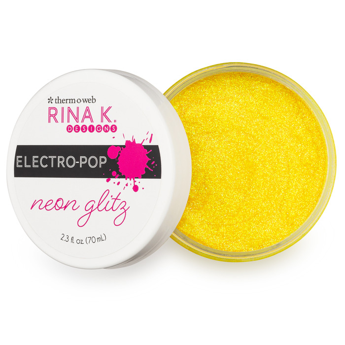 Hello Yellow - Neon Glitz Glitter Gel