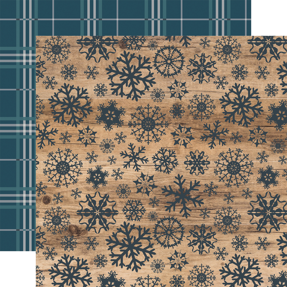 Swirling Snowflakes - Let it Snow - Carta Bella Swirling Snowflakes - Let it Snow - Carta Bella