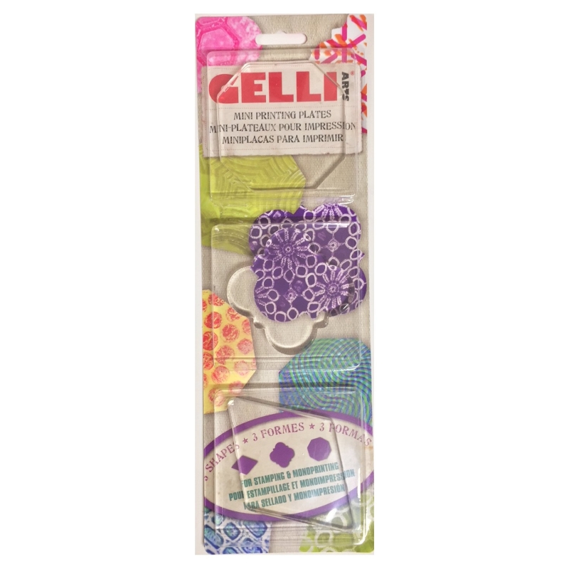 Mini Printing Plates Set - Gel Printing Plate - Gelli Arts