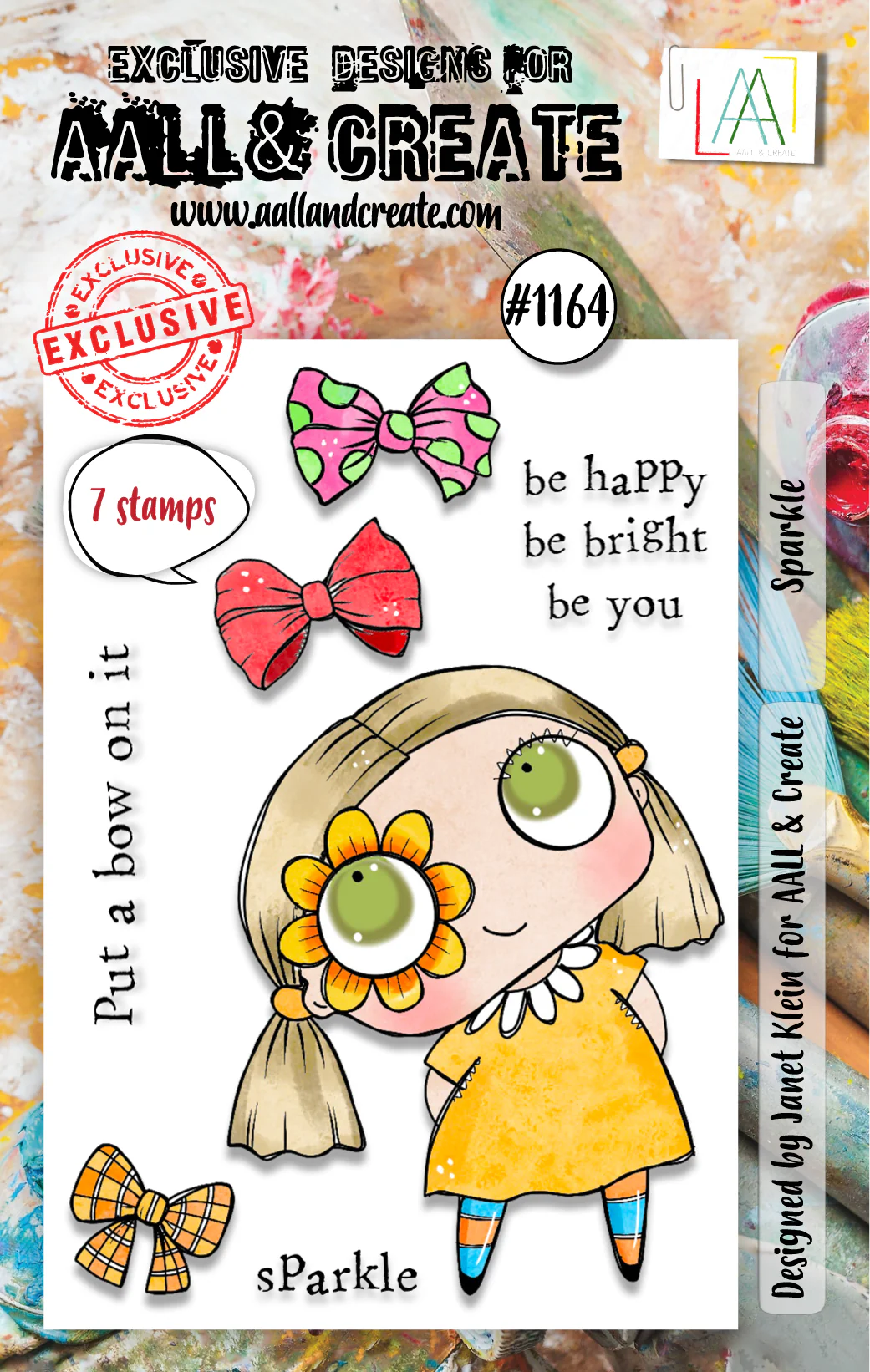 Sparkle - #1164 - A7 Stamp Set