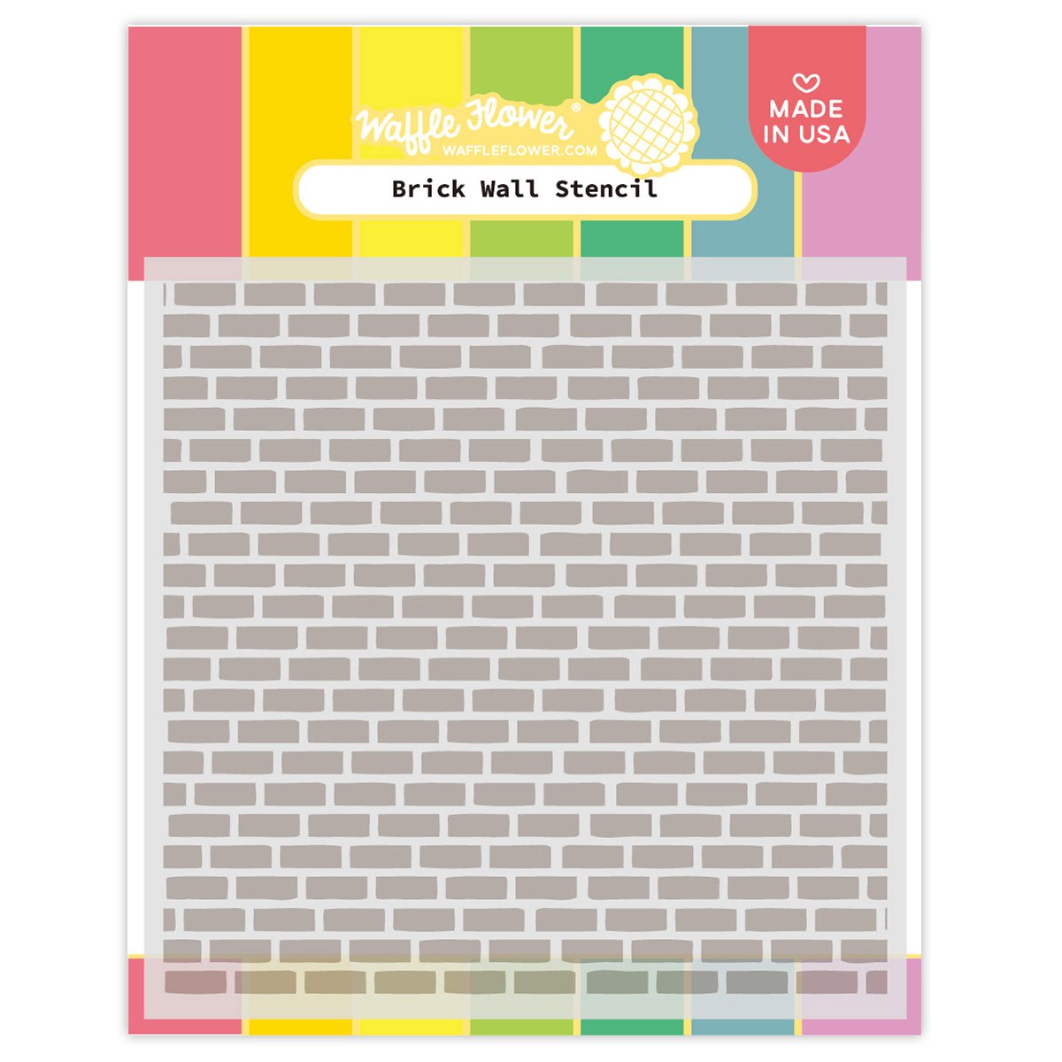 Brick Wall - Stencil