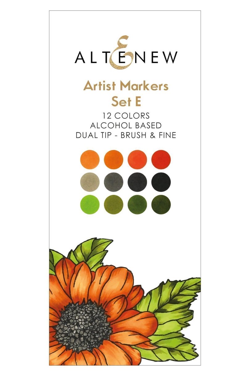 Set E - Artist Markers Set E - Artist Markers