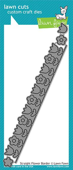 Straight Flower Border - lawn cuts