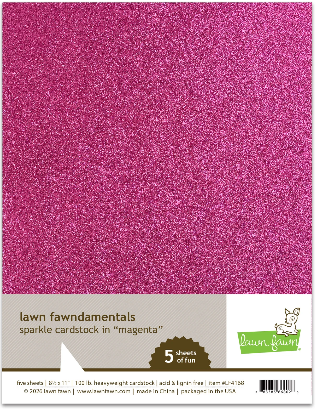 Magenta - Sparkle Cardstock Magenta - Sparkle Cardstock