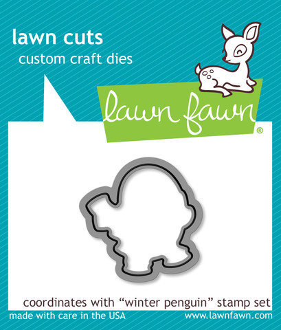 Winter Penguin - lawn cuts Winter Penguin - lawn cuts