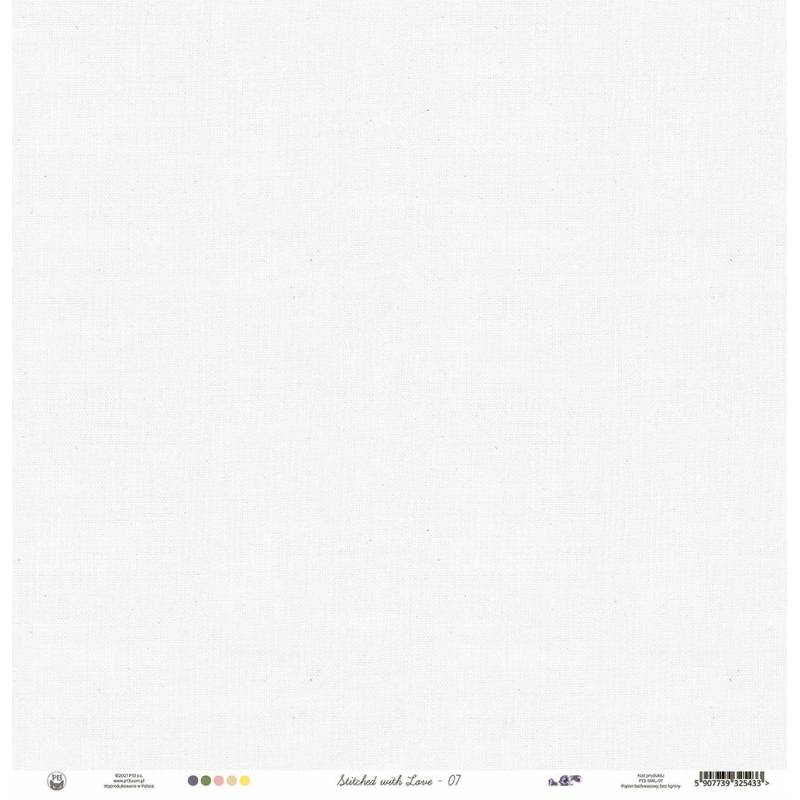 Paper 07 - 12"x12" - Stitched with Love