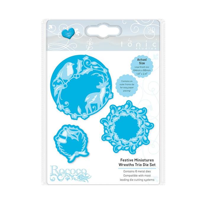 Wreaths Trio - Tonic Studios - Rococo Wreaths Trio - Tonic Studios - Rococo