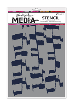 Ladders - Dina Wakley Media Stencils - 9"X6"
