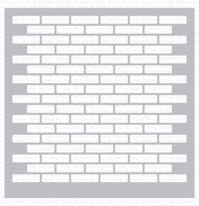 Small Brick Wall - Stencil Small Brick Wall - Stencil