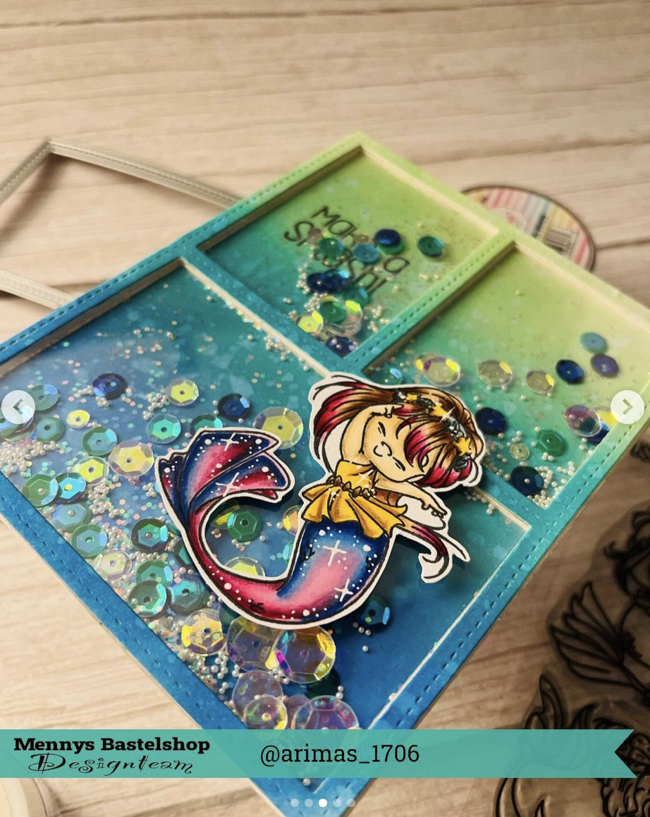 Mermaid Party und Cornice Cucita Mermaid Party und Cornice Cucita