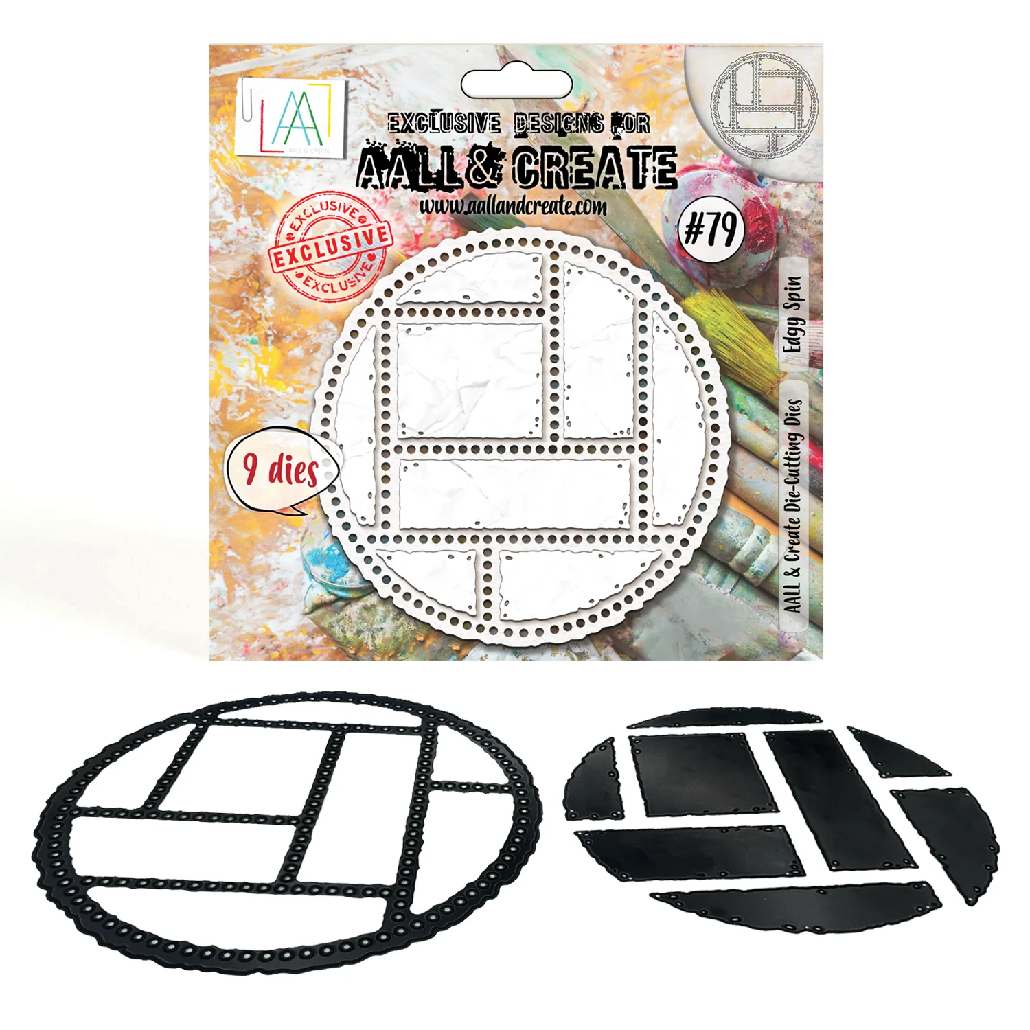 Edgy Spin - #79 - Die-Cutting Die Set Edgy Spin - #79 - Die-Cutting Die Set