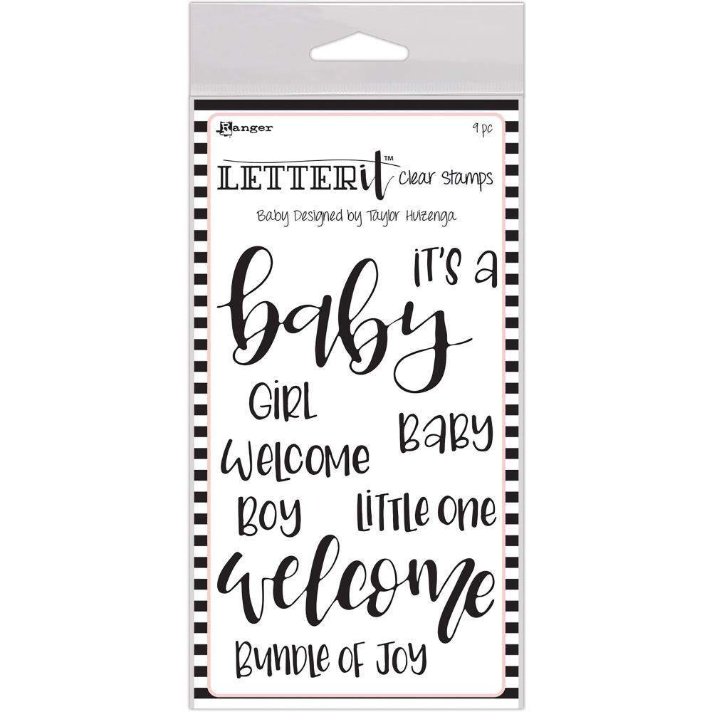 Baby - Ranger Letter It Clear Stamp Set