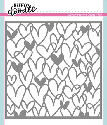 Scribble On My Heart - Stencil Scribble On My Heart - Stencil