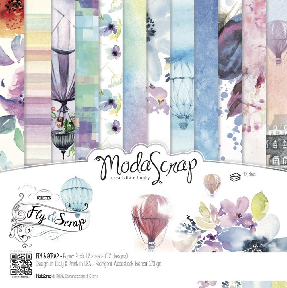 Fly & Scrap - Elizabeth Craft Designs - 6"x6"