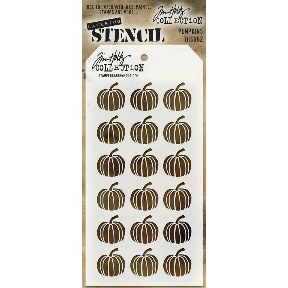 Pumpkins - Tim Holtz Layering Stencil Pumpkins - Tim Holtz Layering Stencil