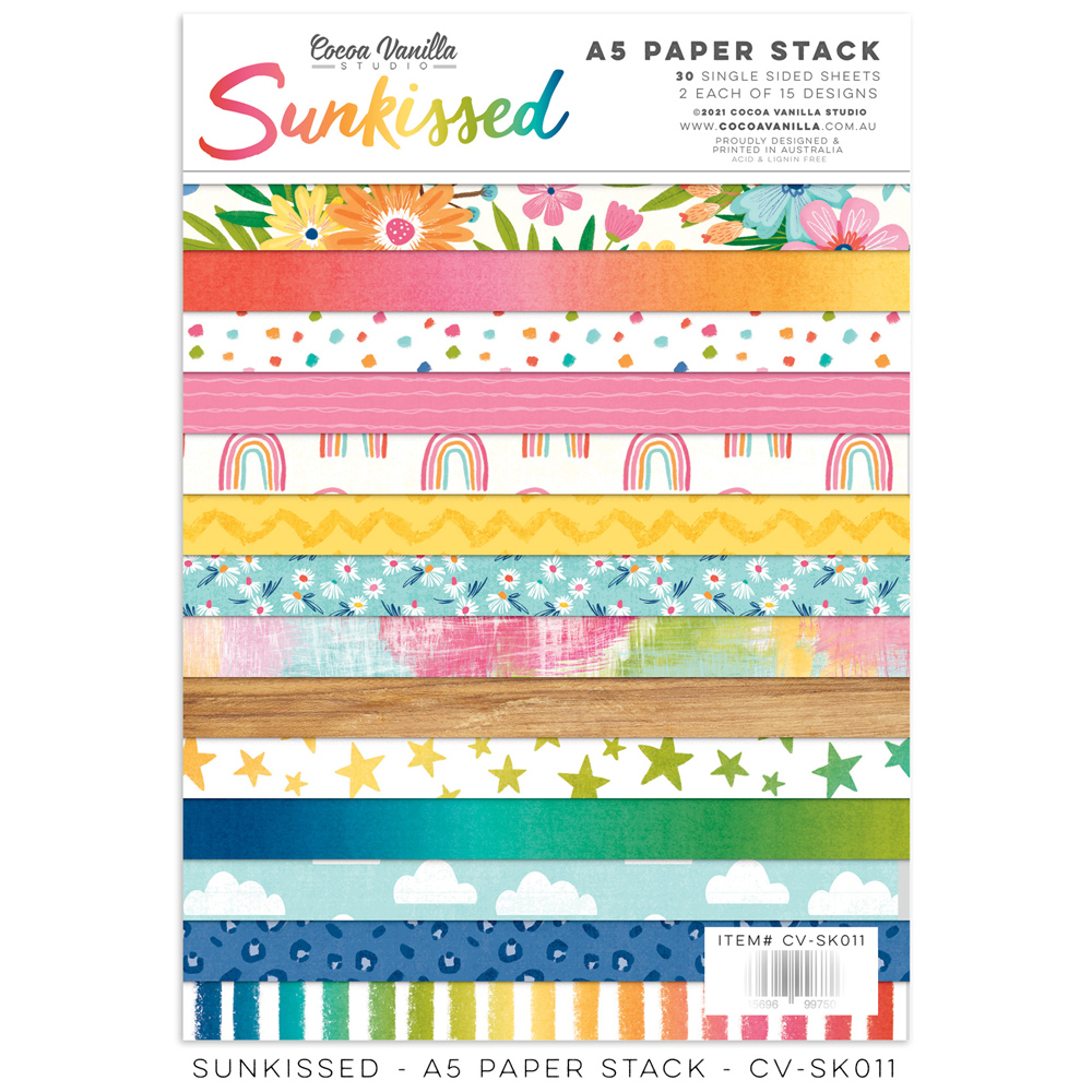 Sunkissed - A5- Paper Stack