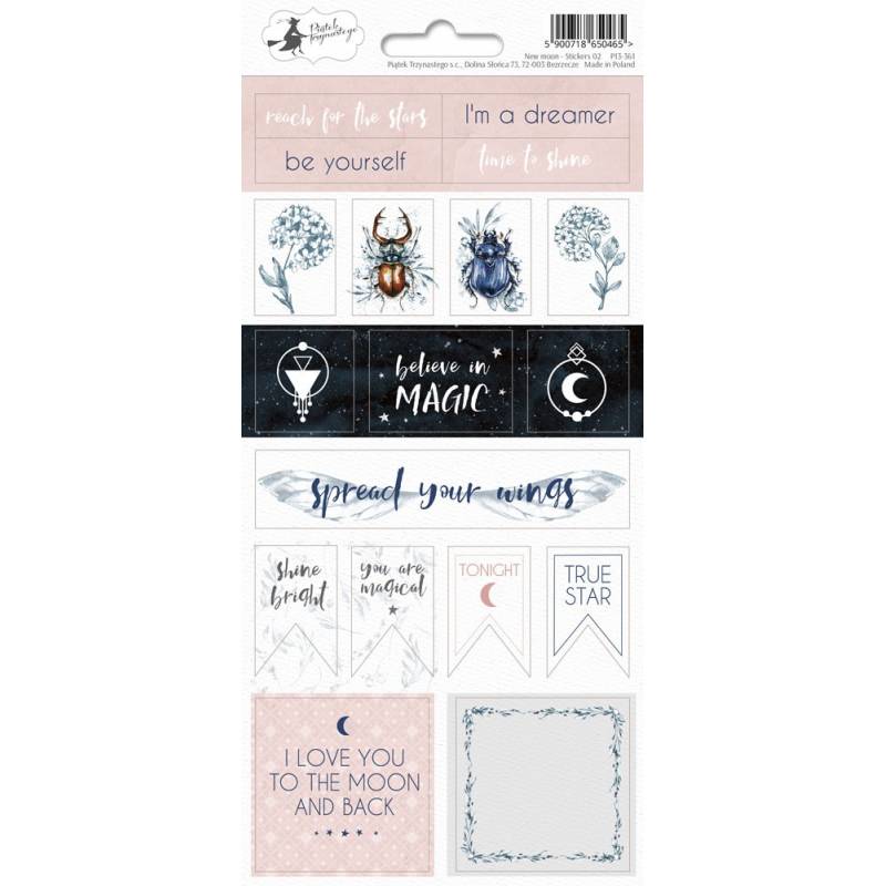 Sticker Sheet 02 - New Moon Sticker Sheet 02 - New Moon