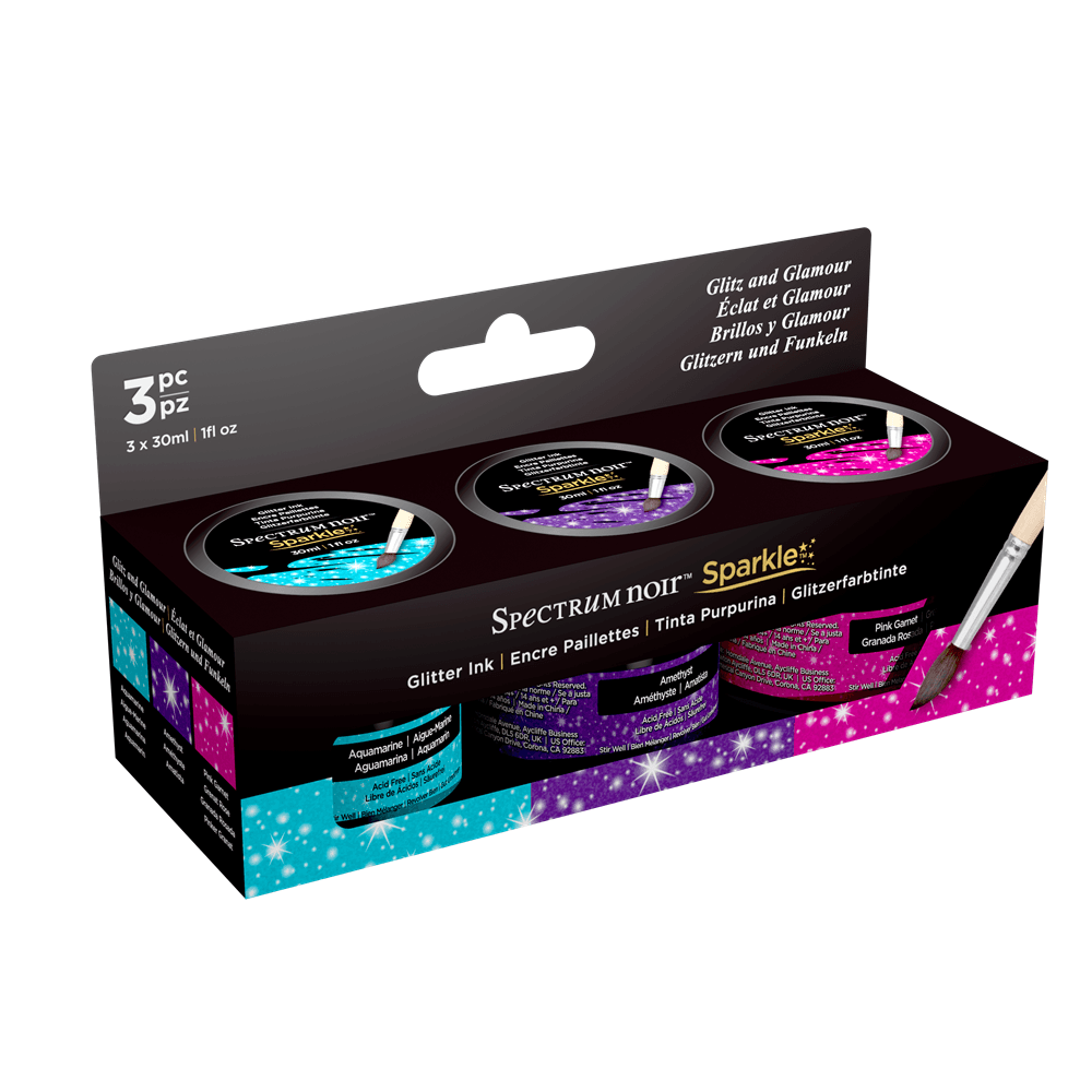 Glitz and Glamour - Sparkle Liquid Ink - Spectrum Noir