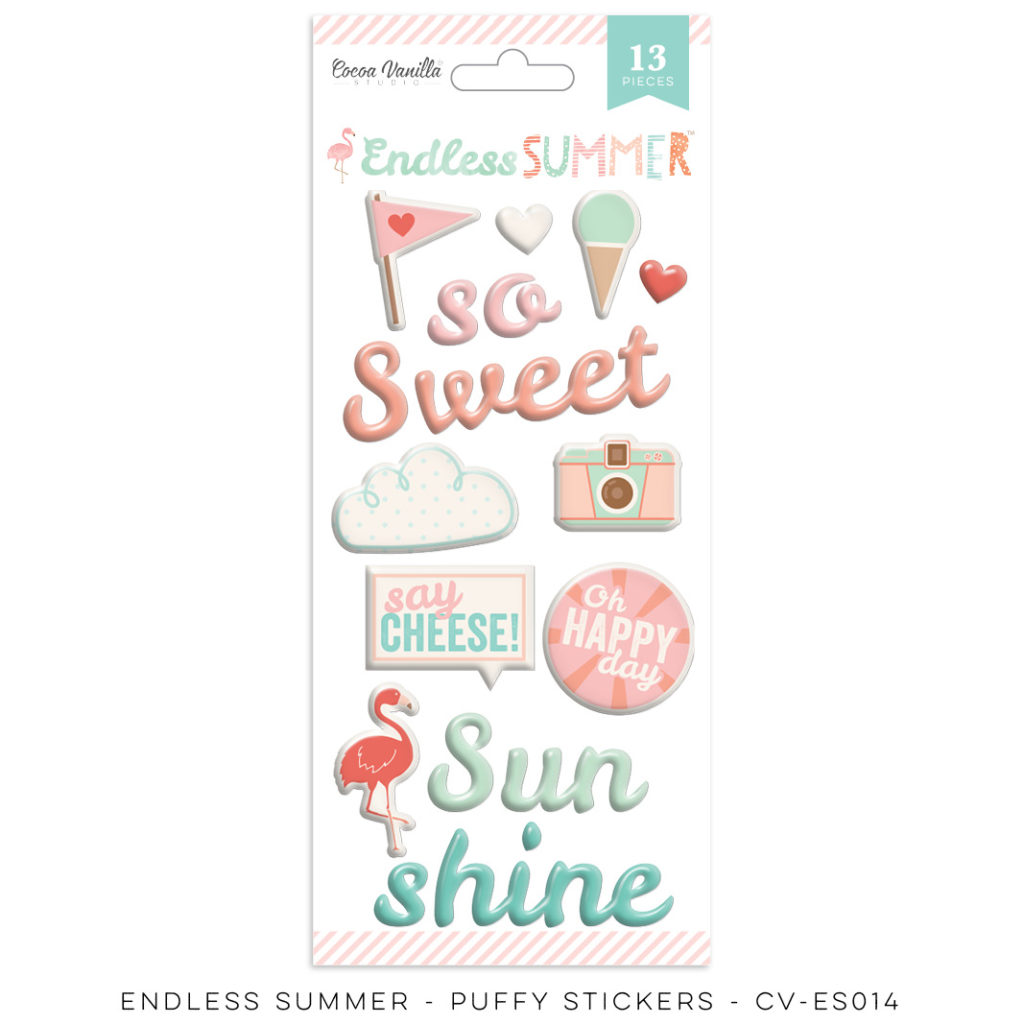 Puffy Stickers - Endless Summer