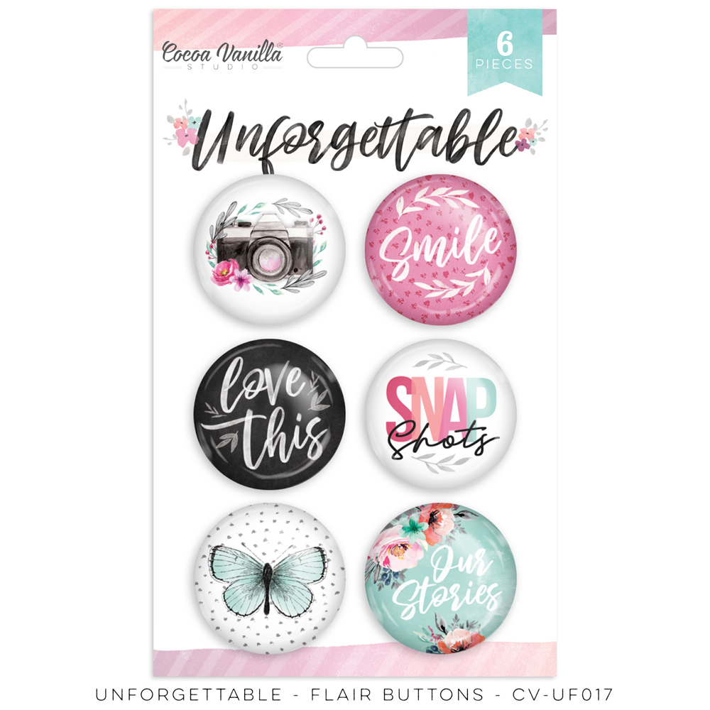 Flair Button - Unforgettable Flair Button - Unforgettable
