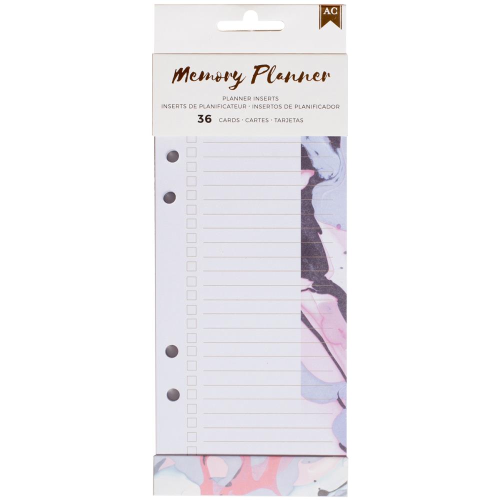 Marble Crush To Do List - Memory Planner Binder - American Crafts