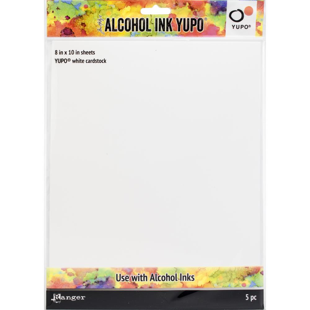 White Yupo Paper - Alcohol Ink - 8x10 White Yupo Paper - Alcohol Ink - 8x10