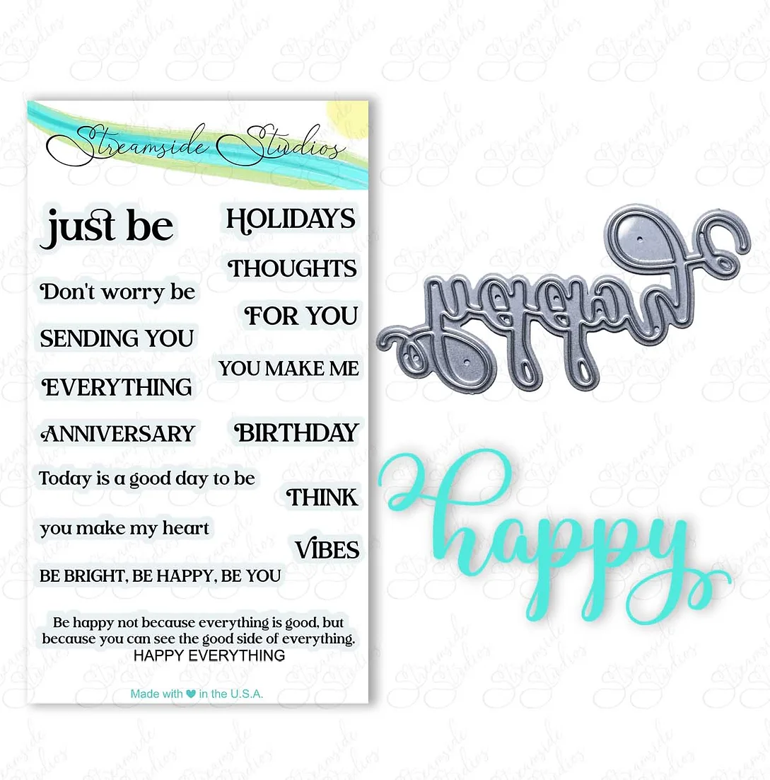 Happy Everything incl. Dies Happy Everything incl. Dies