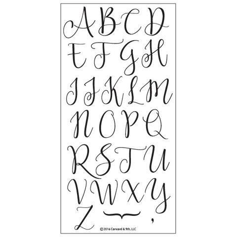 Sophisticated Script Uppercase Sophisticated Script Uppercase
