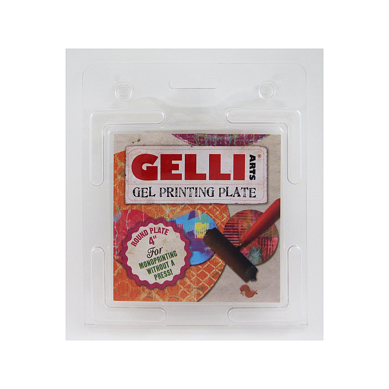 4 inch Round - Gel Printing Plate - Gelli Arts