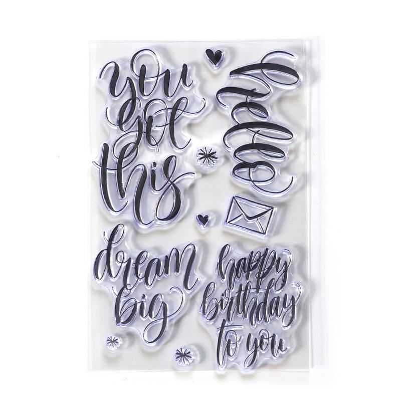 Hello - Clear Stamps