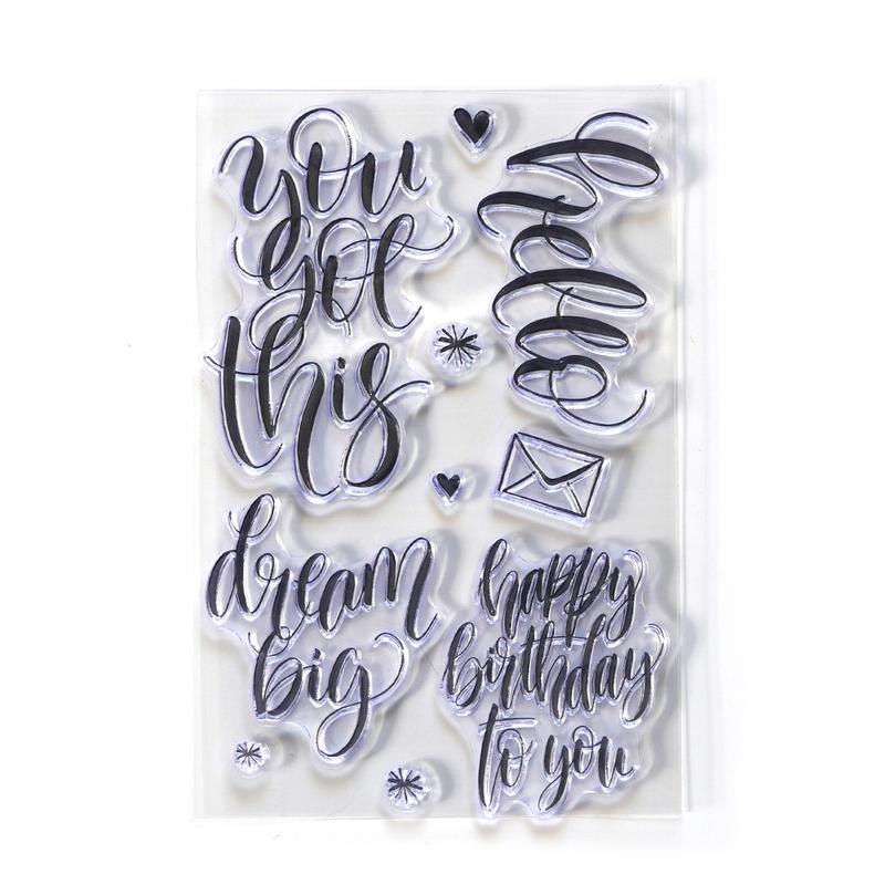 Hello - Clear Stamps Hello - Clear Stamps