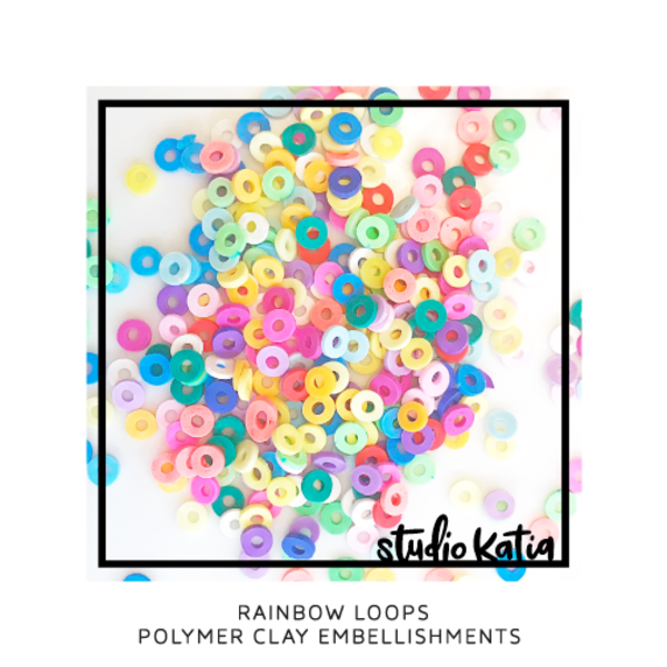 Rainbow Loops Polymer Clay - Studio Katia