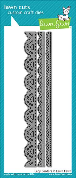 Lacy Borders- Lawn Cuts Lacy Borders- Lawn Cuts