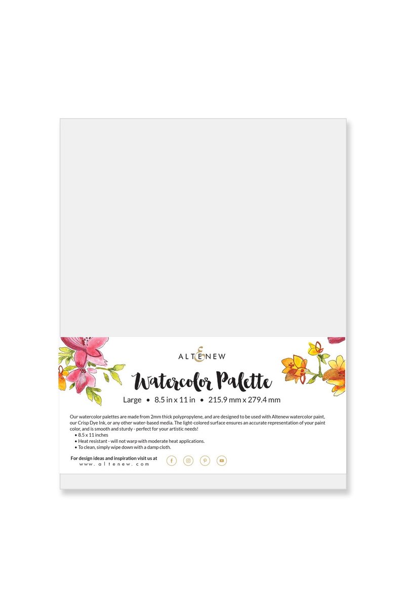 Watercolor Palette Large Watercolor Palette Large