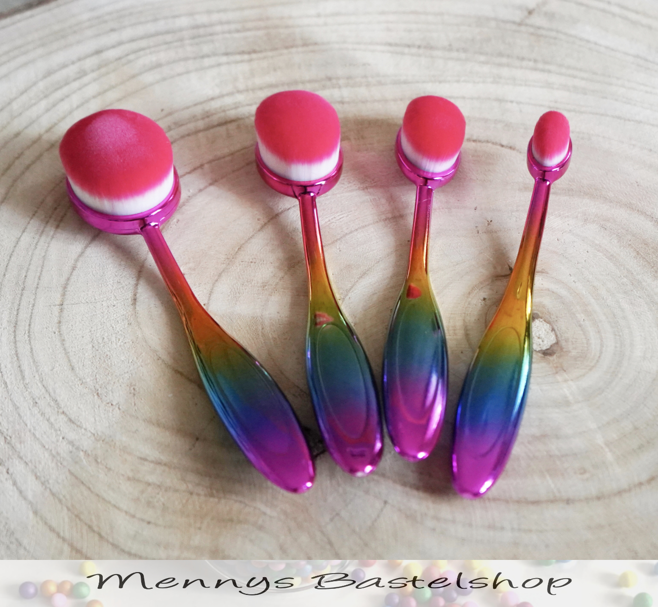 Rainbow Craft Blender Brushes - Small Pack - Mennys Bastelshop