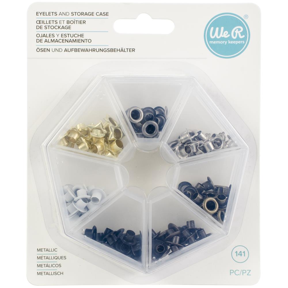Metallic W/Storage Case - Eyelets