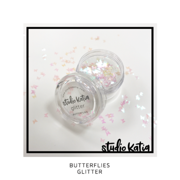 Butterflies Glitter - Studio Katia