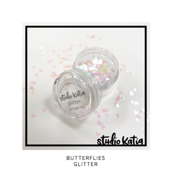 Butterflies Glitter - Studio Katia Butterflies Glitter - Studio Katia