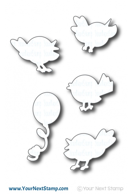 Happy Bird-Day - Die Set Happy Bird-Day - Die Set