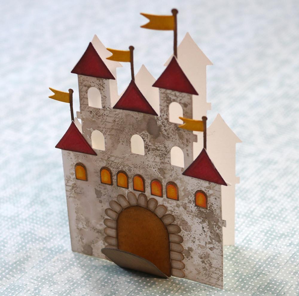 Castle Folding Card