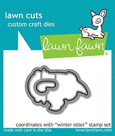 Winter Otter- lawn cuts Winter Otter- lawn cuts