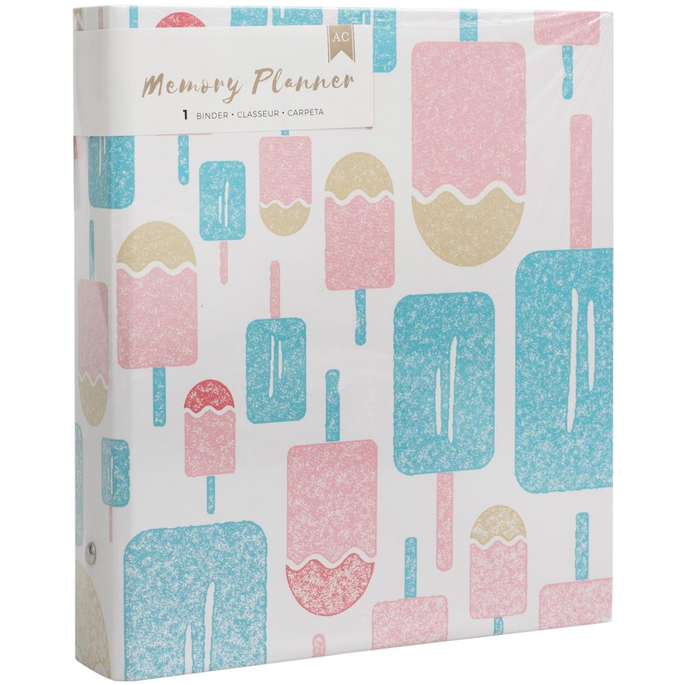 Popsicles - Binder - Memory Planner - American Crafts