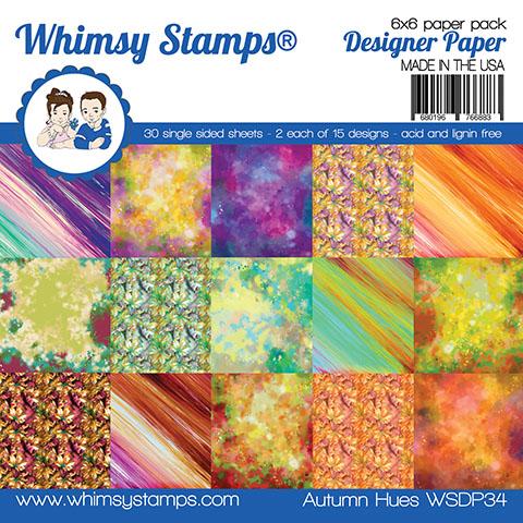 Autumn Hues - 6x6 Designer Paper Autumn Hues - 6x6 Designer Paper